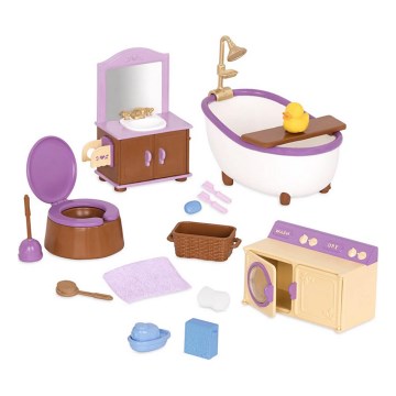 Li'l Woodzeez - Igrački set kupatilskog nameštaja