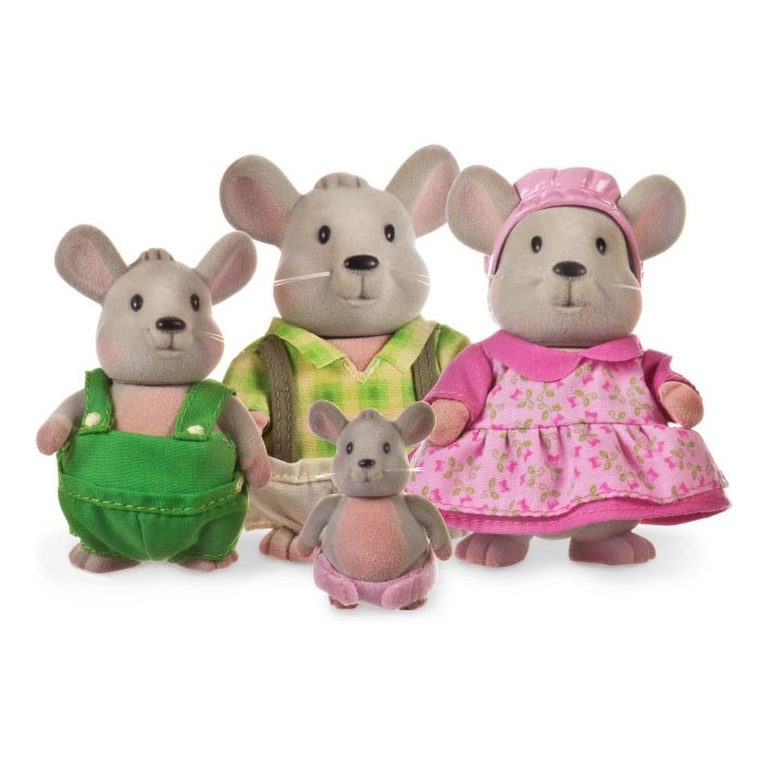 Li'l Woodzeez - Set figurica HANDYDANDY mišja porodica