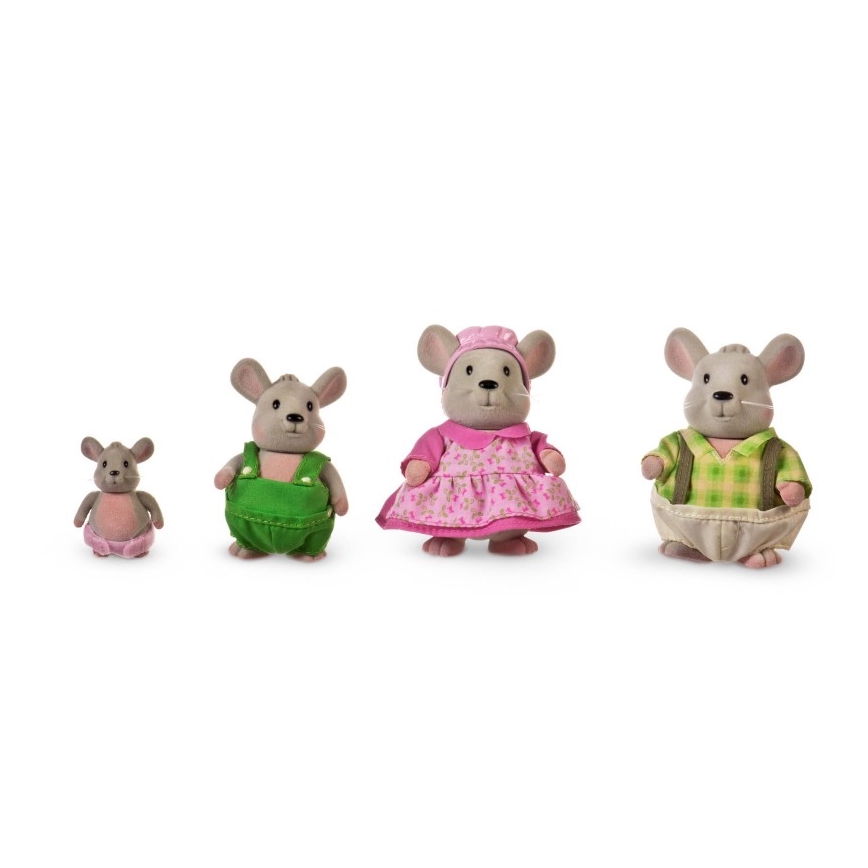 Li'l Woodzeez - Set figurica HANDYDANDY mišja porodica