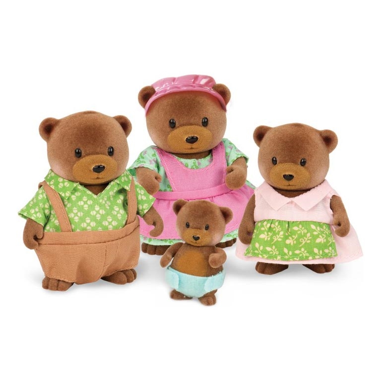 Li'l Woodzeez - Set figurica HEALTHNUGGLE porodica medveda