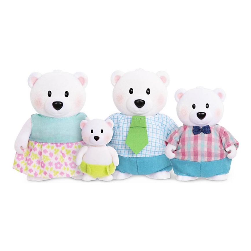 Li'l Woodzeez - Set figurica VAN NORTH porodica polarnih medveda