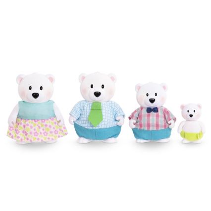 Li'l Woodzeez - Set figurica VAN NORTH porodica polarnih medveda