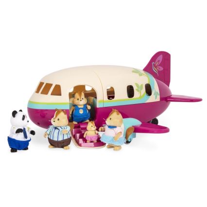 Li'l Woodzeez - Set za igru avion sa priborom