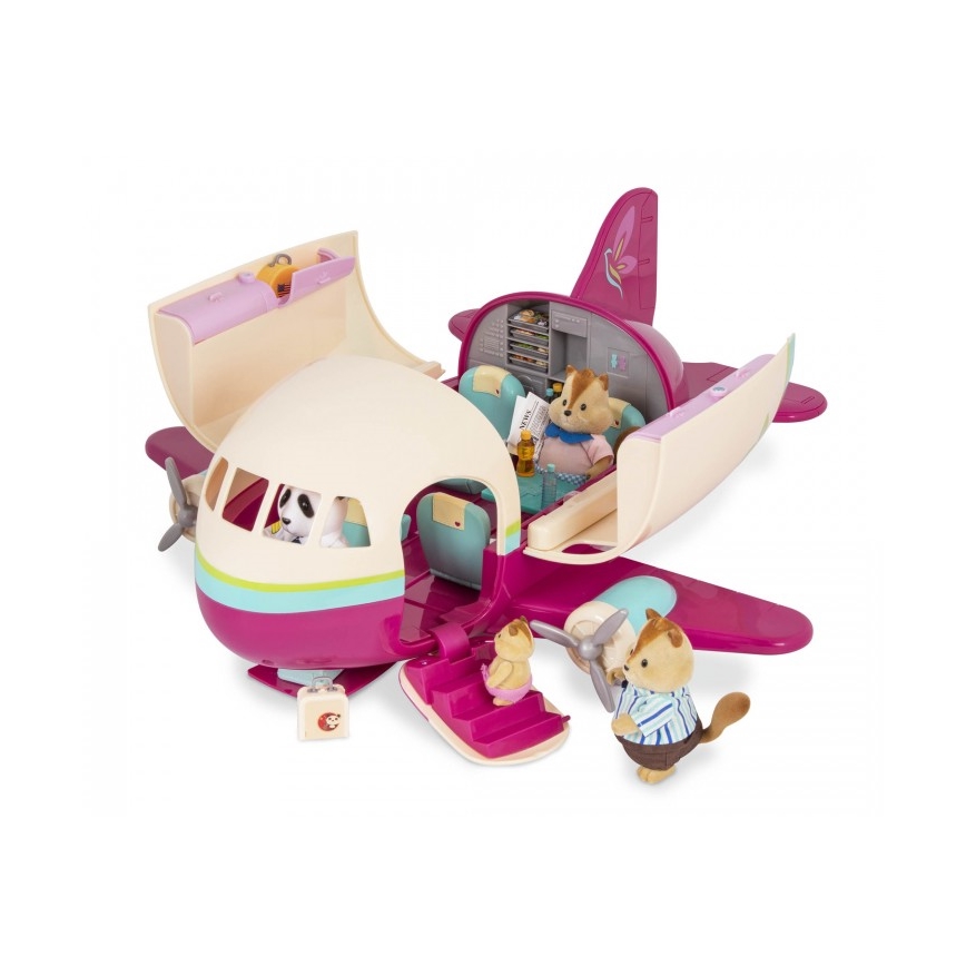 Li'l Woodzeez - Set za igru avion sa priborom