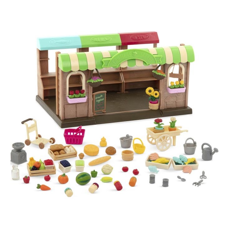 Li'l Woodzeez - Set za igru farmerska prodavnica