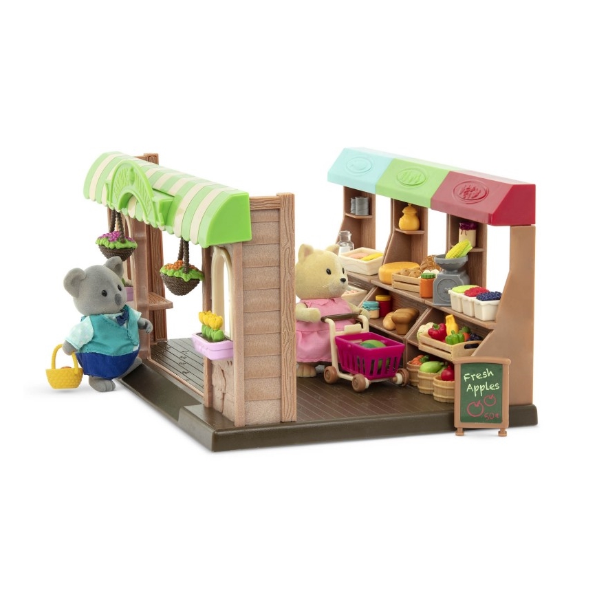 Li'l Woodzeez - Set za igru farmerska prodavnica