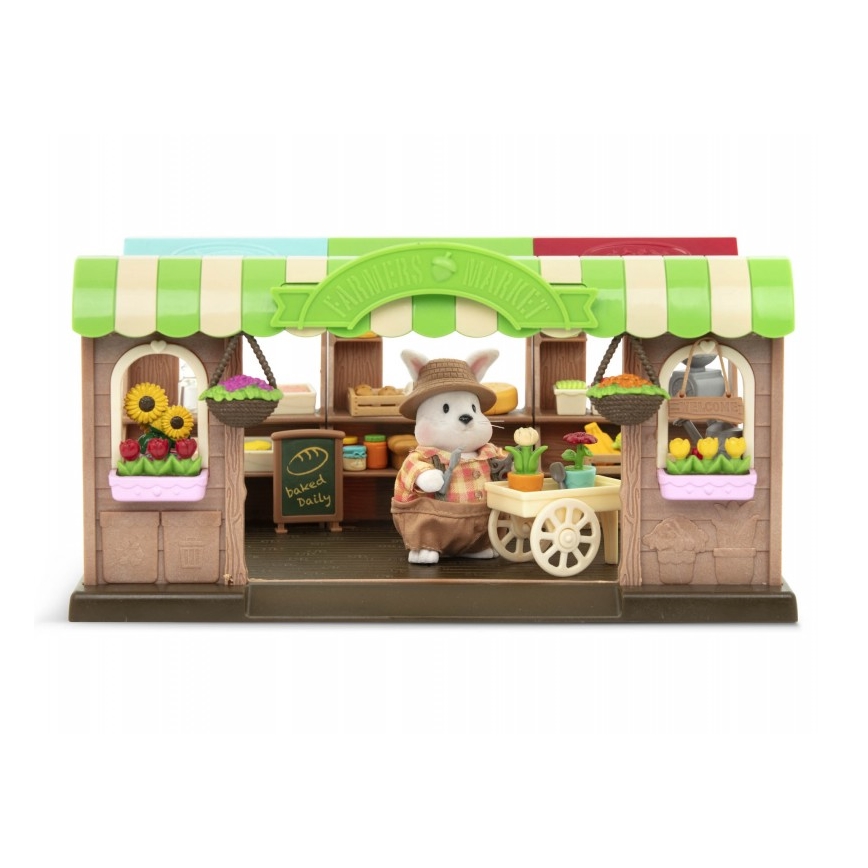 Li'l Woodzeez - Set za igru farmerska prodavnica
