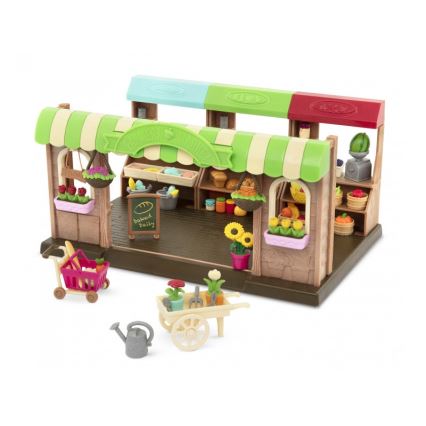 Li'l Woodzeez - Set za igru farmerska prodavnica