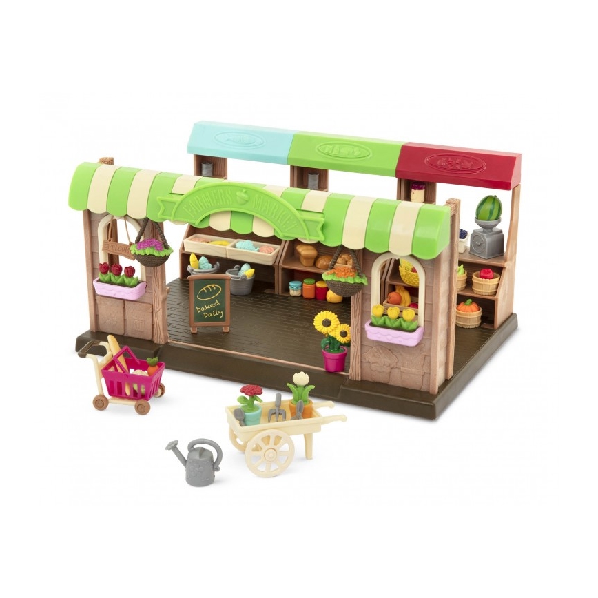 Li'l Woodzeez - Set za igru farmerska prodavnica