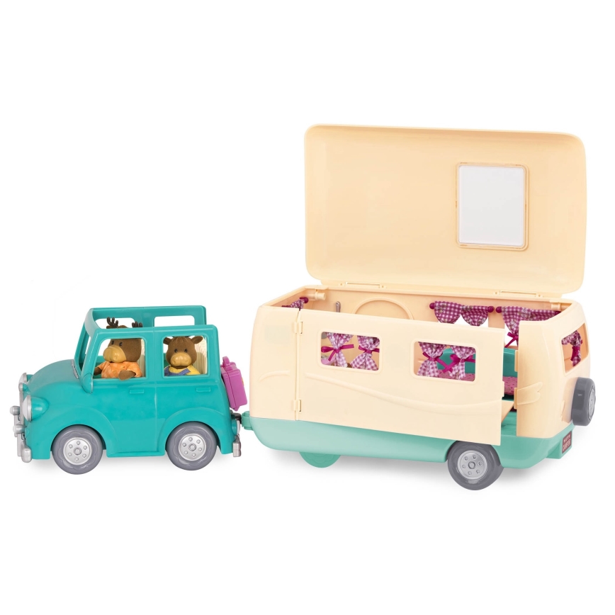Li'l Woodzeez - Set za igru HAPPY CAMPER kampovanje