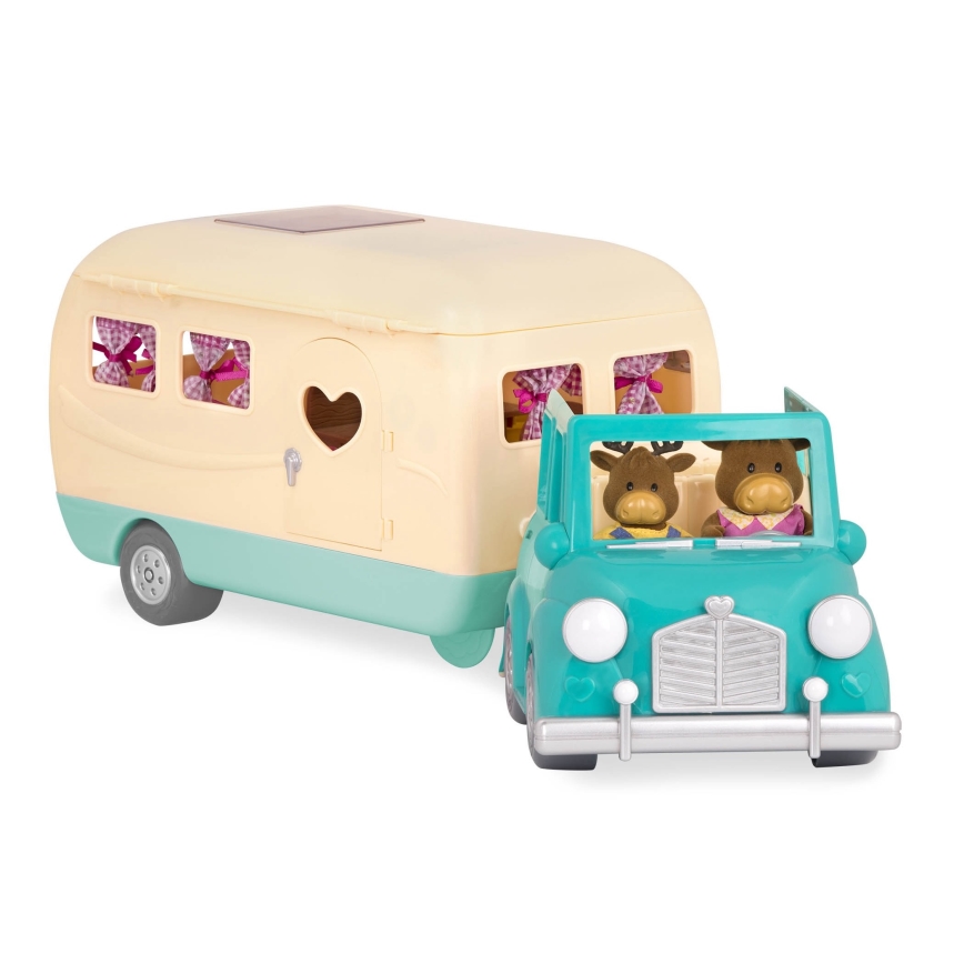 Li'l Woodzeez - Set za igru HAPPY CAMPER kampovanje