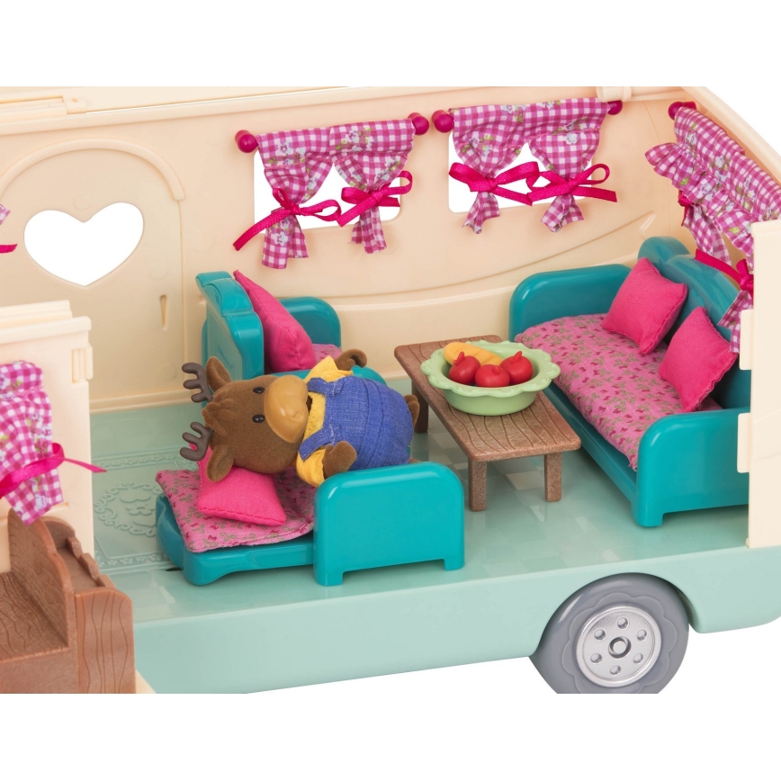 Li'l Woodzeez - Set za igru HAPPY CAMPER kampovanje