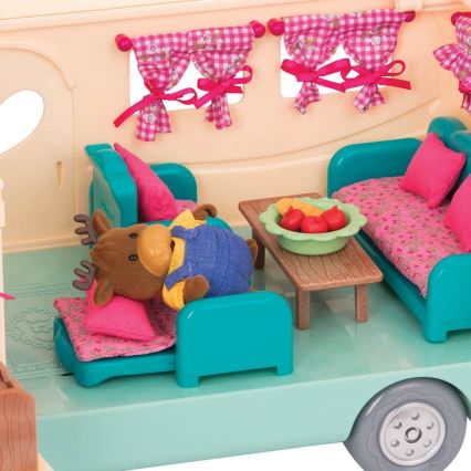 Li'l Woodzeez - Set za igru HAPPY CAMPER kampovanje