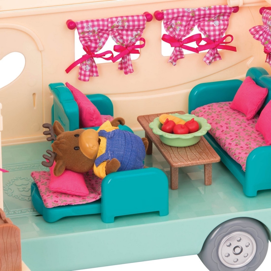 Li'l Woodzeez - Set za igru HAPPY CAMPER kampovanje