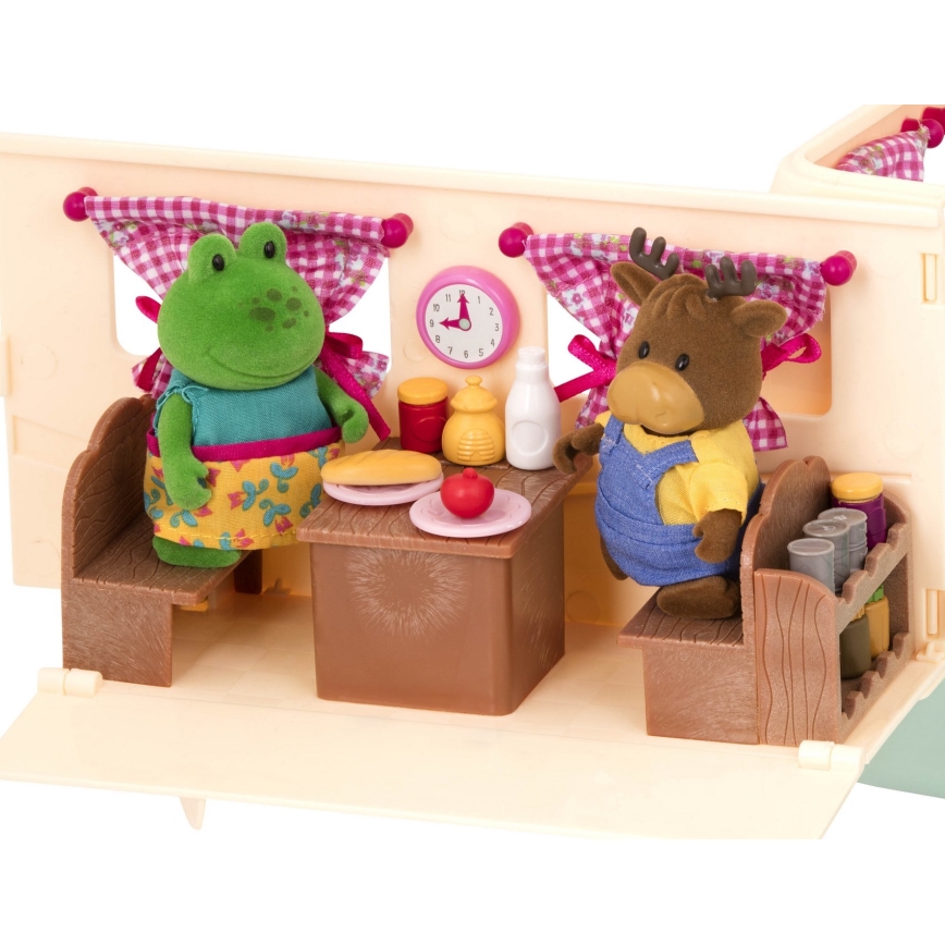 Li'l Woodzeez - Set za igru HAPPY CAMPER kampovanje