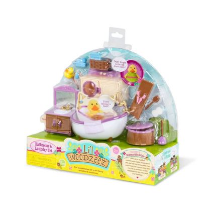 Li'l Woodzeez - Set za igru nameštaj za kupatilo