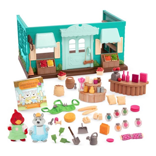 Li'l Woodzeez - Set za igru prodavnica mešovite robe