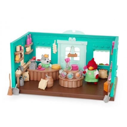 Li'l Woodzeez - Set za igru prodavnica mešovite robe