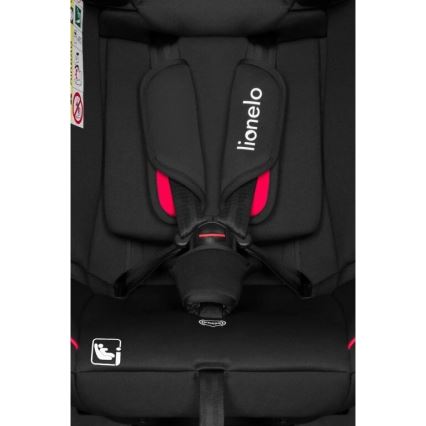 Lionelo - Auto sedište AART i-Size 40-150 cm crno/crveno