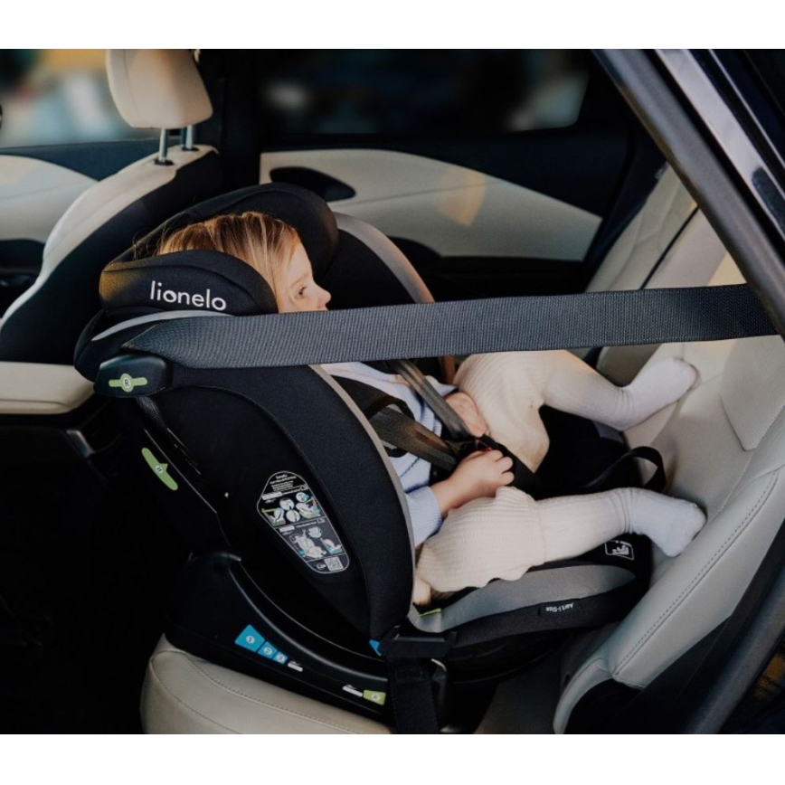 Lionelo - Auto sedište AART i-Size 40-150 cm crno/sivo