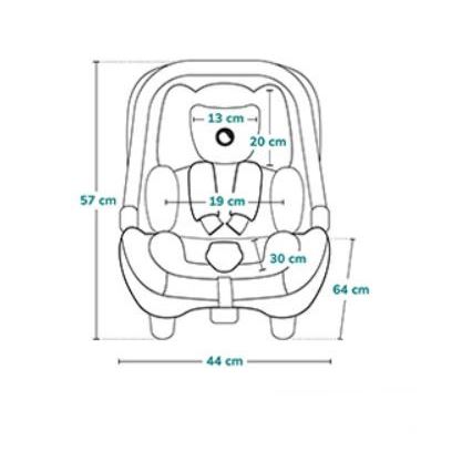 Lionelo - Auto sedište ASTRID i-Size 40-87 cm bež