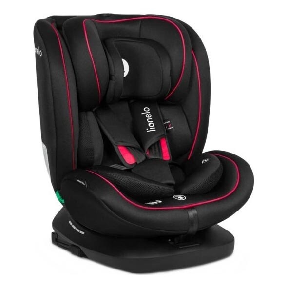Lionelo - Auto sedište BASTIAAN i-Size 40-150 cm crno/crveno