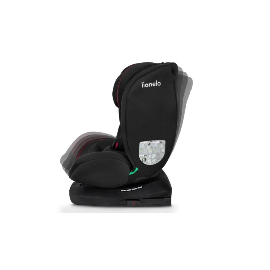 Lionelo - Auto sedište BASTIAAN i-Size 40-150 cm crno/crveno