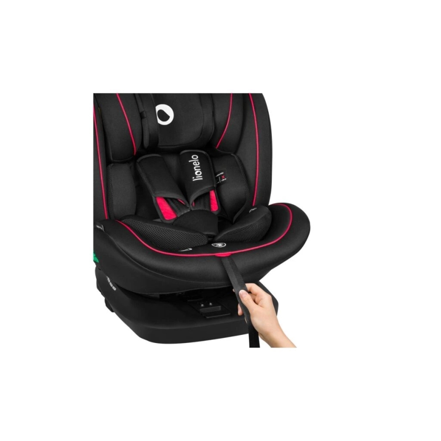 Lionelo - Auto sedište BASTIAAN i-Size 40-150 cm crno/crveno