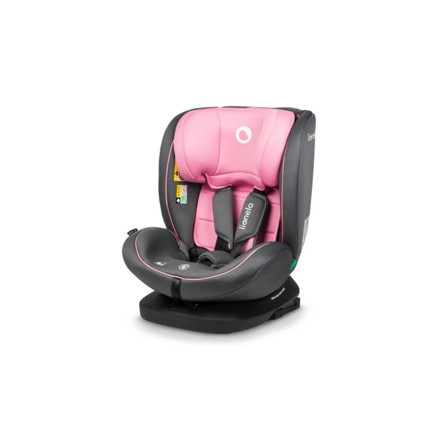 Lionelo - Auto sedište BASTIAAN i-Size 40-150 cm sivo/roze