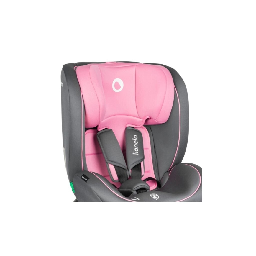 Lionelo - Auto sedište BASTIAAN i-Size 40-150 cm sivo/roze