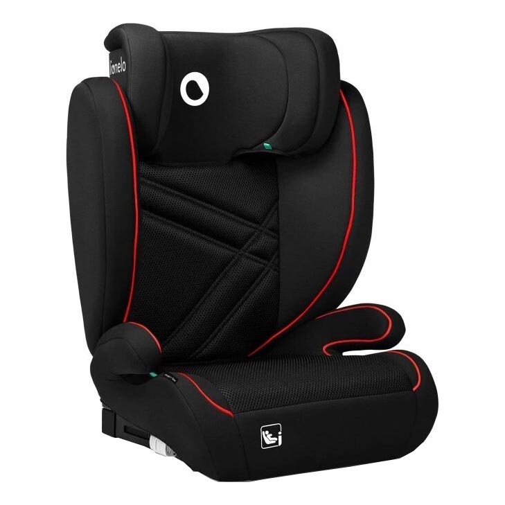 Lionelo - Auto sedište HUGO i-Size 100-150 cm crno/crveno