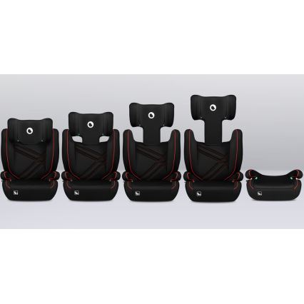 Lionelo - Auto sedište HUGO i-Size 100-150 cm crno/crveno