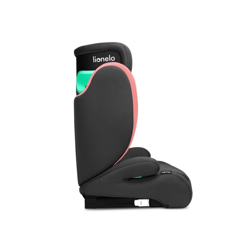 Lionelo - Auto sedište HUGO i-Size 100-150 cm crno/roze