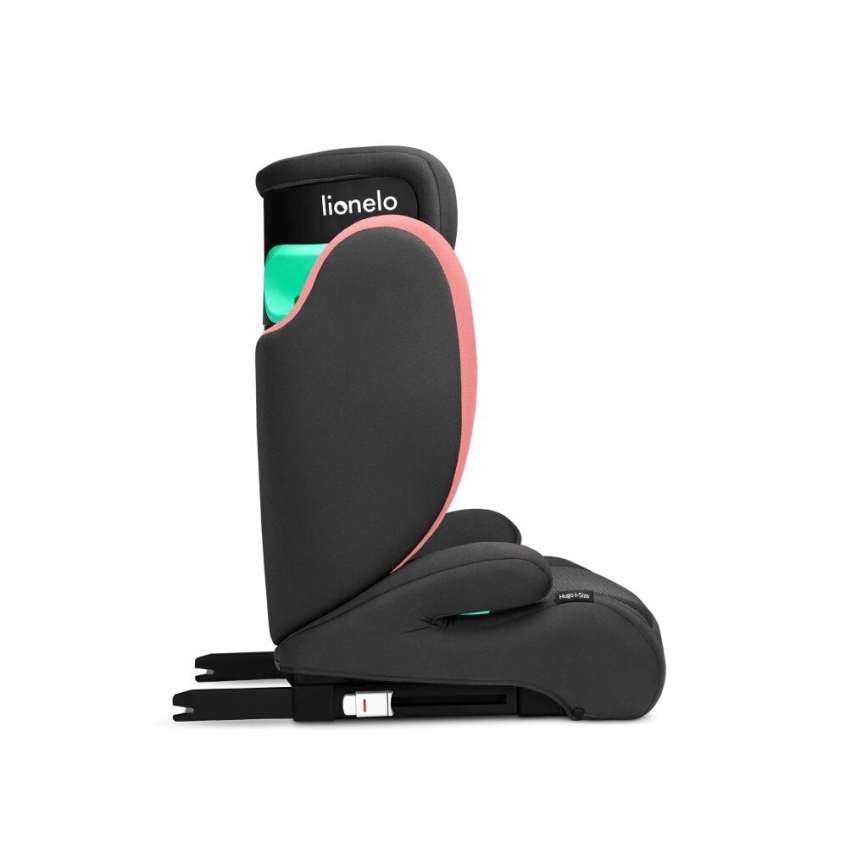 Lionelo - Auto sedište HUGO i-Size 100-150 cm crno/roze