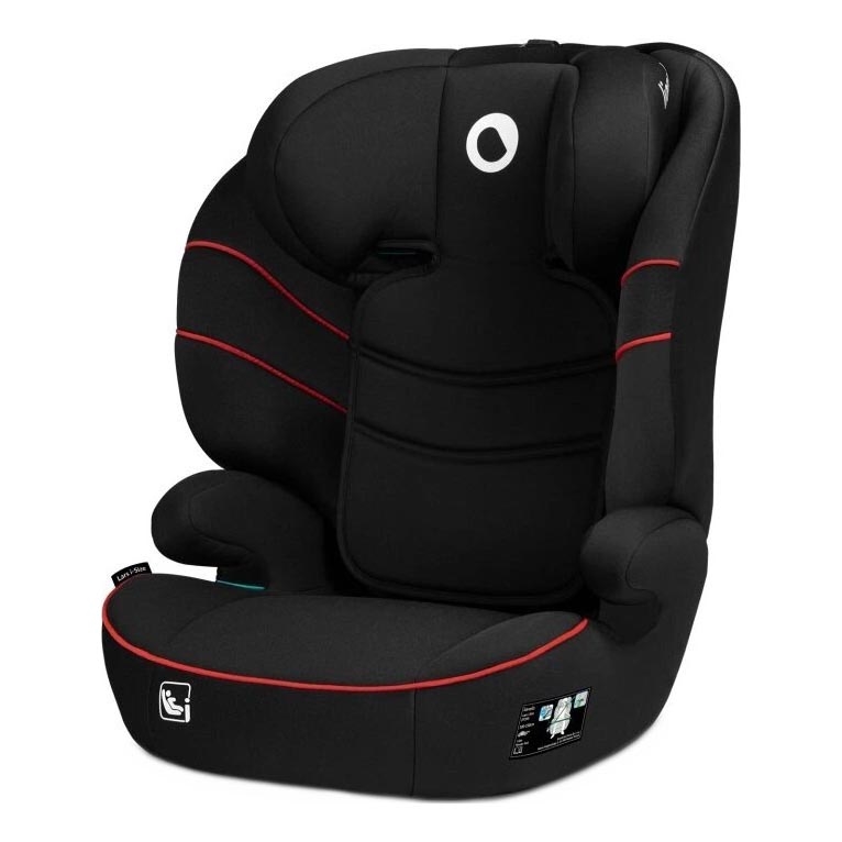 Lionelo - Auto sedište LARS i-Size 100-150 cm crno/crveno