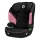 Lionelo - Auto sedište LARS i-Size 100-150 cm crno/roze