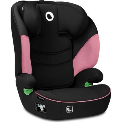 Lionelo - Auto sedište LARS i-Size 100-150 cm crno/roze