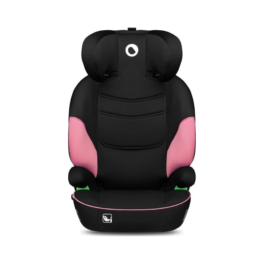 Lionelo - Auto sedište LARS i-Size 100-150 cm crno/roze