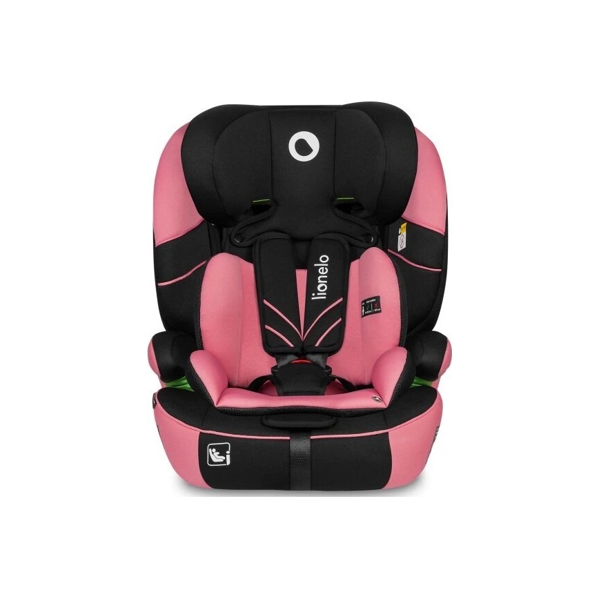 Lionelo - Auto sedište LEVI ONE i-Size 76-150 cm crno/roze