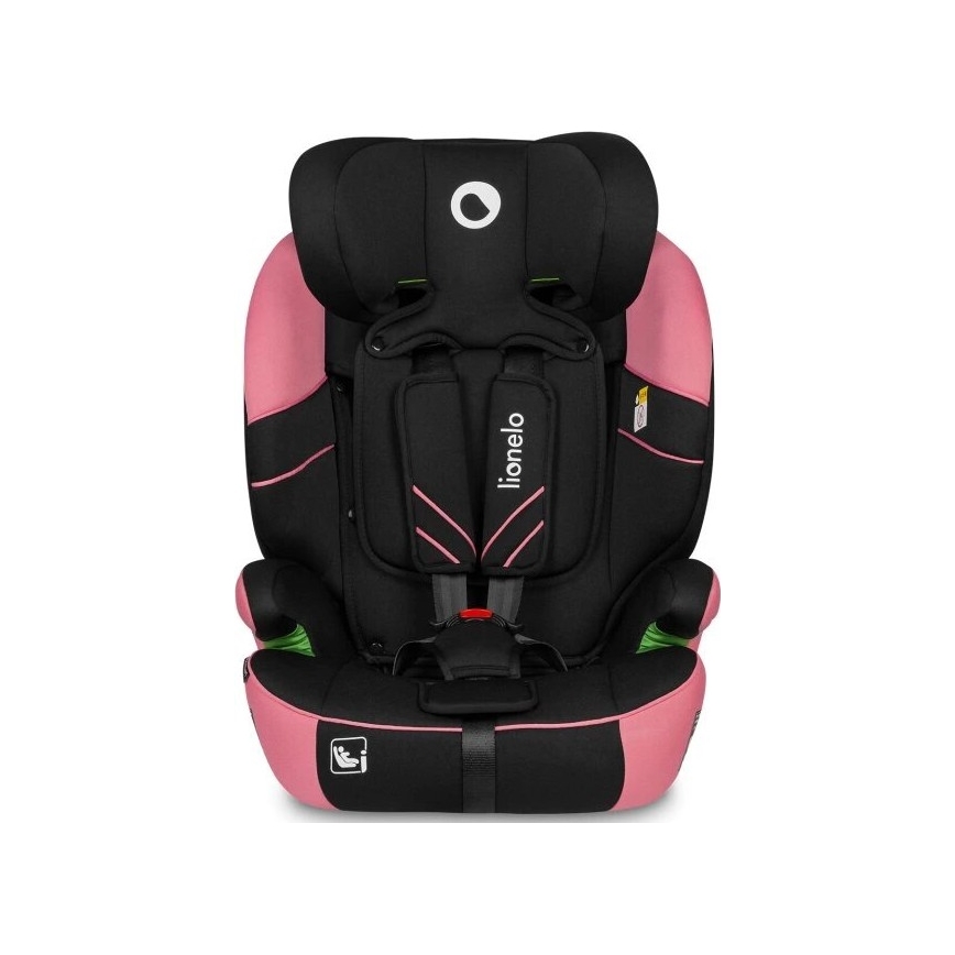 Lionelo - Auto sedište LEVI ONE i-Size 76-150 cm crno/roze