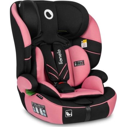 Lionelo - Auto sedište LEVI ONE i-Size 76-150 cm crno/roze
