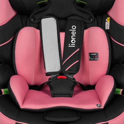 Lionelo - Auto sedište LEVI ONE i-Size 76-150 cm crno/roze