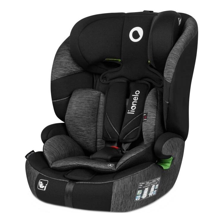 Lionelo - Auto sedište LEVI ONE i-Size 76-150 cm crno/sivo