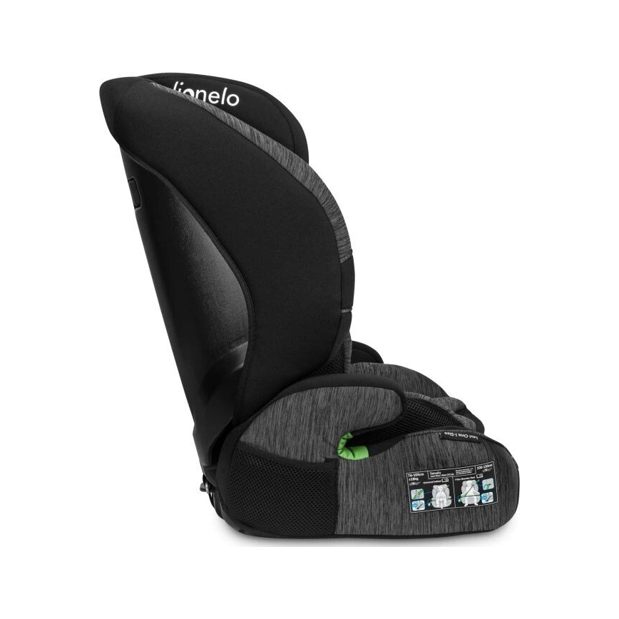 Lionelo - Auto sedište LEVI ONE i-Size 76-150 cm crno/sivo