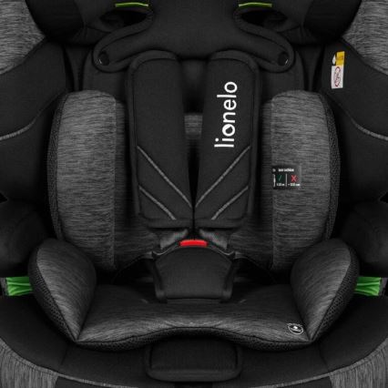 Lionelo - Auto sedište LEVI ONE i-Size 76-150 cm crno/sivo