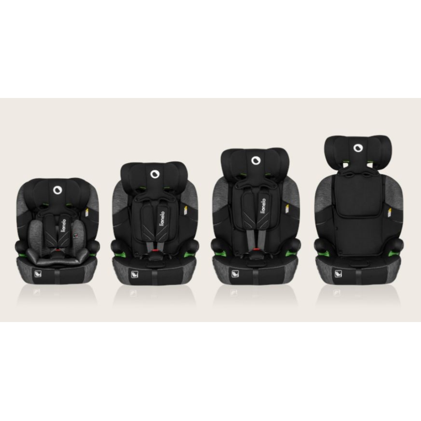 Lionelo - Auto sedište LEVI ONE i-Size 76-150 cm crno/sivo