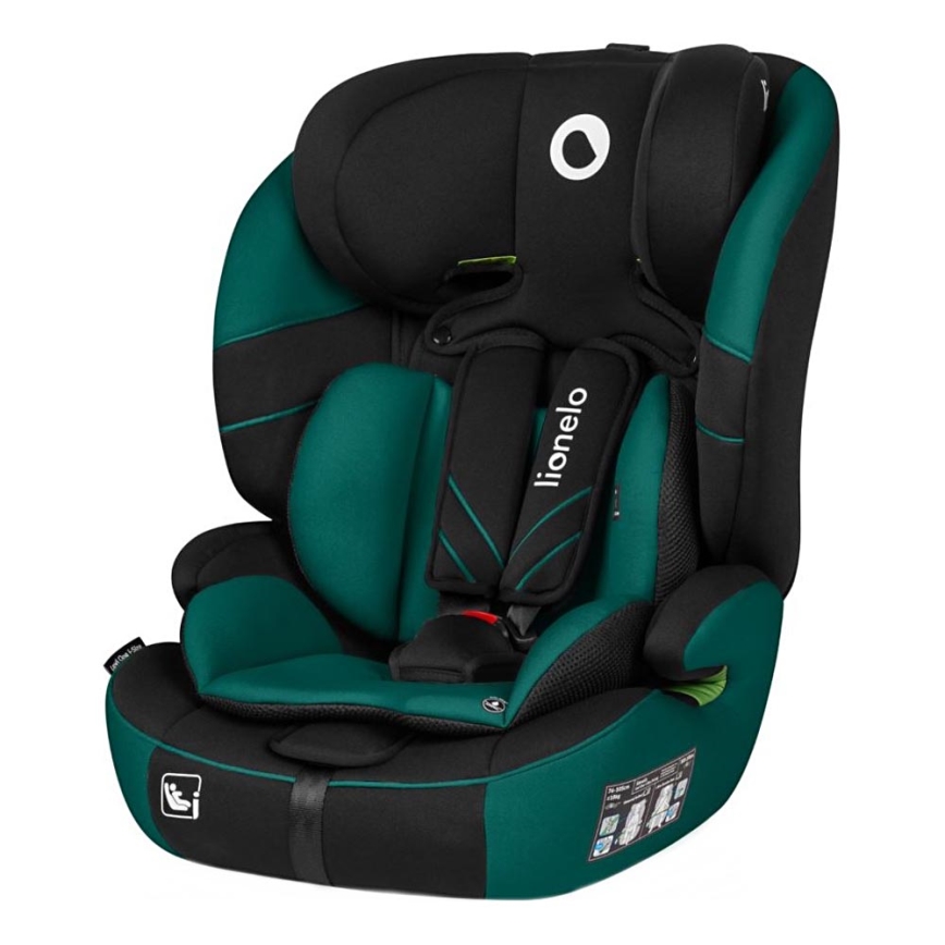 Lionelo - Auto sedište LEVI ONE i-Size 76-150 cm crno/zelena