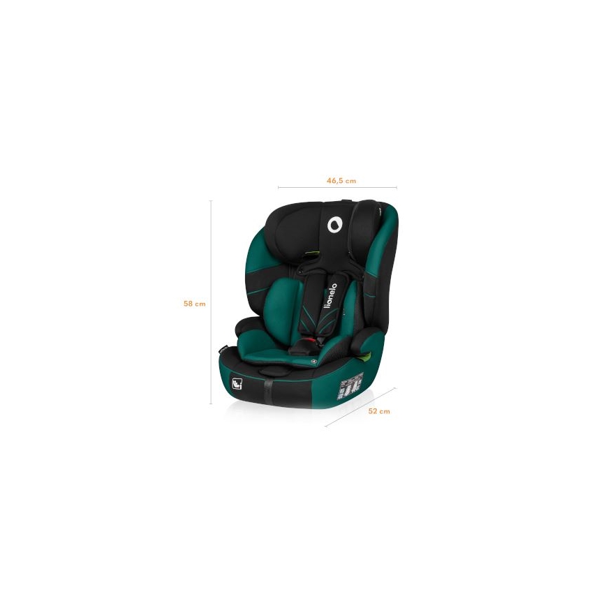 Lionelo - Auto sedište LEVI ONE i-Size 76-150 cm crno/zelena