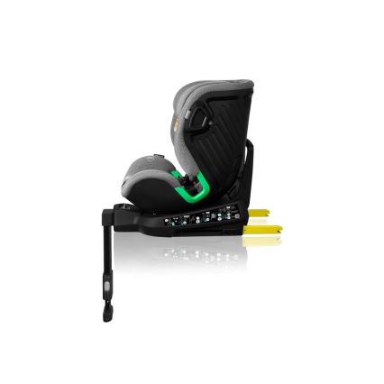 Lionelo - Auto sedište sa bazom rotirajuća HARMONY i-Size 40-150 cm crno/sivo