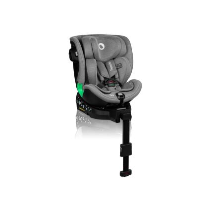 Lionelo - Auto sedište sa bazom rotirajuća HARMONY i-Size 40-150 cm crno/sivo